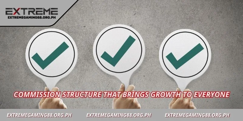 Commission structure that brings growth to everyone