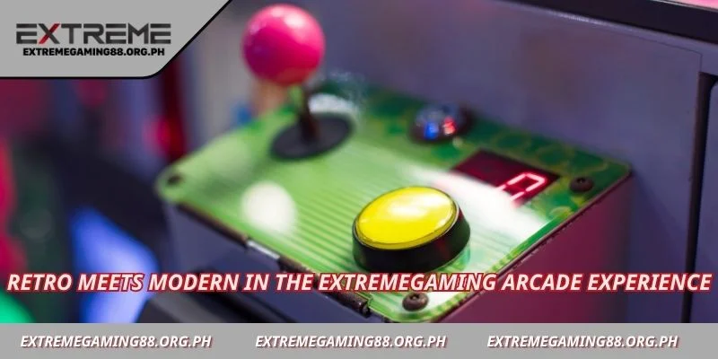 Retro meets modern in the Extremegaming Arcade experience
