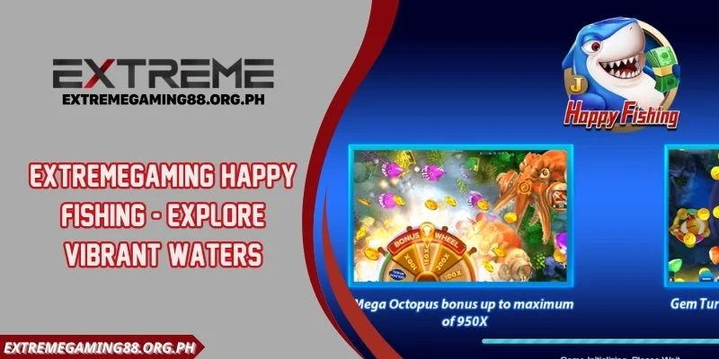 Extremegaming Happy Fishing - Explore Vibrant Waters