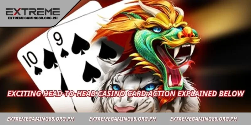 Exciting head-to-head casino card action explained below