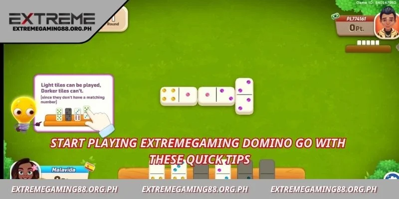 Start playing Extremegaming Domino Go with these quick tips