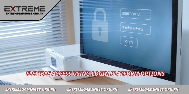 Flexible access using login platform options
