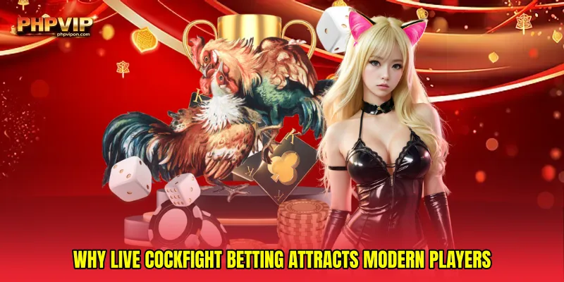 Why Live cockfight betting attracts modern players