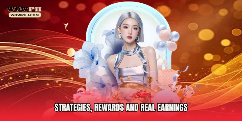 Strategies, Rewards and Real Earnings